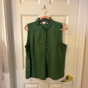J. Crew Sleeveless Blouse Top - Size 14